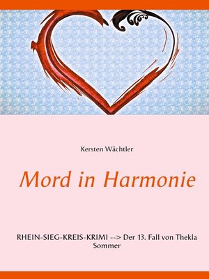 cover image of Mord in Harmonie